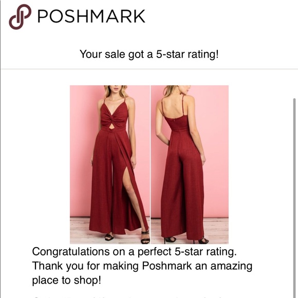 RED RUST JUMSUIT! - Picture 7 of 10